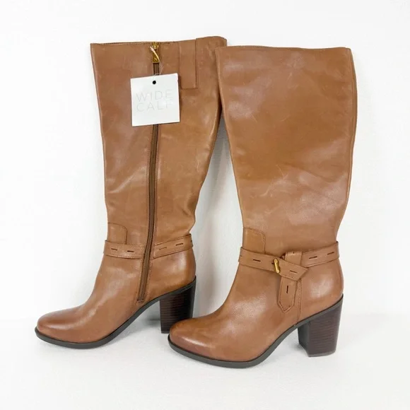 NWT Naturalizer Kamora Leather Boots Size 7.5 - Picture 5 of 11